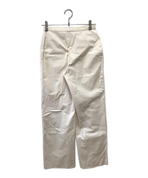 Salvatore Ferragamo（サルヴァトーレ フェラガモ）Salvatore Ferragamo (サルヴァトーレ フェラガモ) ワイドパンツ アイボリー サイズ:US 6の古着・服飾アイテム