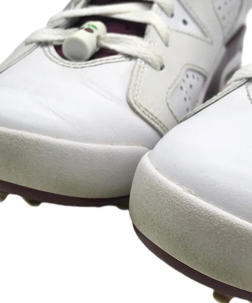 NIKE（ナイキ）NIKE (ナイキ) ローカットスニーカー WHITE/WHITE-BORDEAUX サイズ:25.5の古着・服飾アイテム