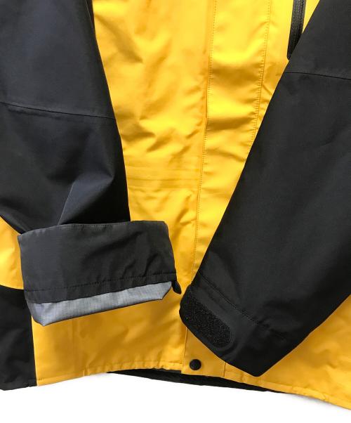 THE NORTH FACE（ザ ノース フェイス）THE NORTH FACE (ザ ノース フェイス) Mountain Guide Pro jacket ブラック×イエロー サイズ:Mの古着・服飾アイテム