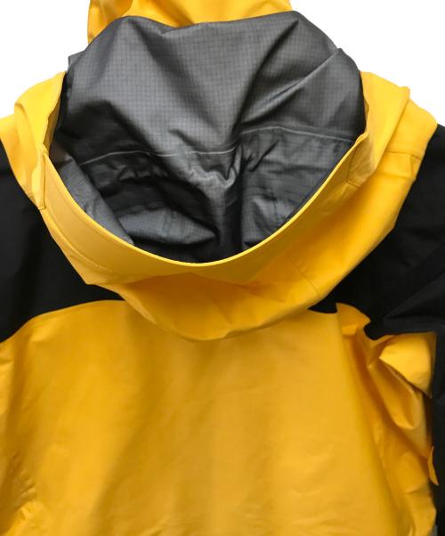 THE NORTH FACE（ザ ノース フェイス）THE NORTH FACE (ザ ノース フェイス) Mountain Guide Pro jacket ブラック×イエロー サイズ:Mの古着・服飾アイテム