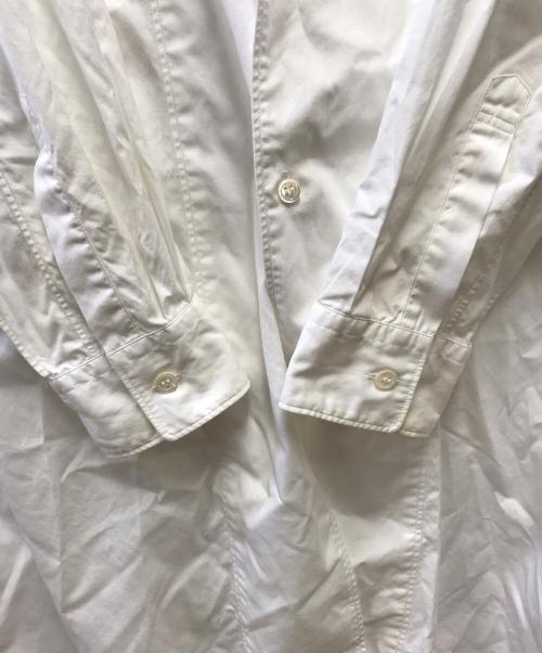 CDG（シーディージー）CDG (シーディージー) ロングシャツパーカー ホワイト サイズ:Mの古着・服飾アイテム