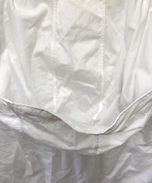 CDG（シーディージー）CDG (シーディージー) ロングシャツパーカー ホワイト サイズ:Mの古着・服飾アイテム