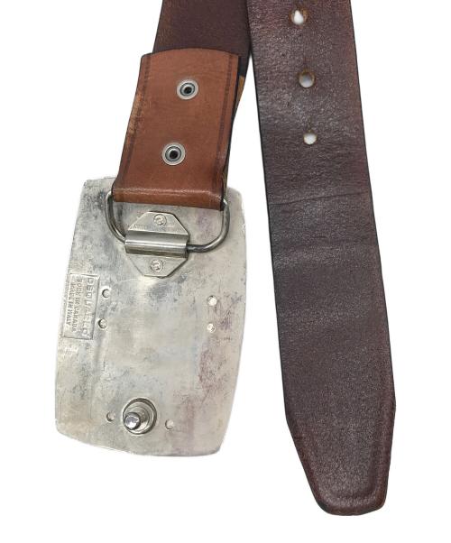 DSQUARED2（ディースクエアード）DSQUARED2 (ディースクエアード) ベルト ブラウンの古着・服飾アイテム