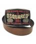DSQUARED2（ディースクエアード）の古着「ベルト」｜ブラウン