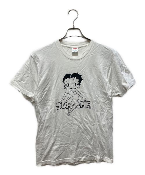 SUPREME（シュプリーム）SUPREME (シュプリーム) 半袖カットソー ホワイト サイズ:Mの古着・服飾アイテム