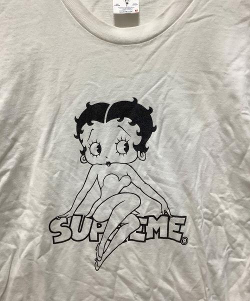 SUPREME（シュプリーム）SUPREME (シュプリーム) 半袖カットソー ホワイト サイズ:Mの古着・服飾アイテム
