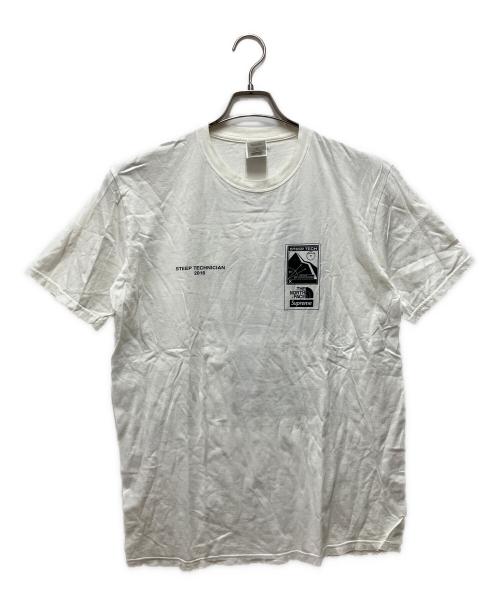 SUPREME（シュプリーム）Supreme (シュプリーム) THE NORTH FACE (ザ ノース フェイス) 半袖カットソー ホワイト サイズ:Mの古着・服飾アイテム