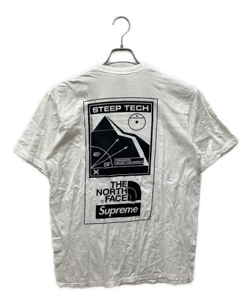 SUPREME（シュプリーム）Supreme (シュプリーム) THE NORTH FACE (ザ ノース フェイス) 半袖カットソー ホワイト サイズ:Mの古着・服飾アイテム