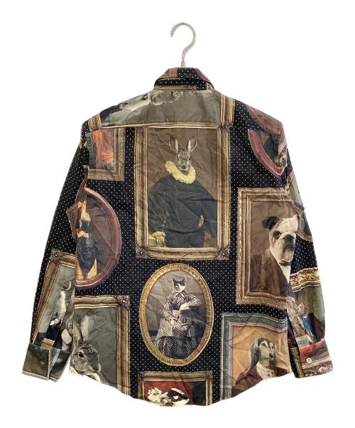 PAUL SMITH（ポールスミス）Paul Smith (ポールスミス) 柄シャツ ブラウン サイズ:S 未使用品の古着・服飾アイテム