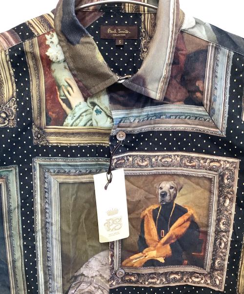 PAUL SMITH（ポールスミス）Paul Smith (ポールスミス) 柄シャツ ブラウン サイズ:S 未使用品の古着・服飾アイテム