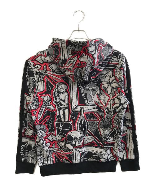 PAUL SMITH（ポールスミス）Paul Smith (ポールスミス) パーカー グレー×レッド サイズ:Mの古着・服飾アイテム