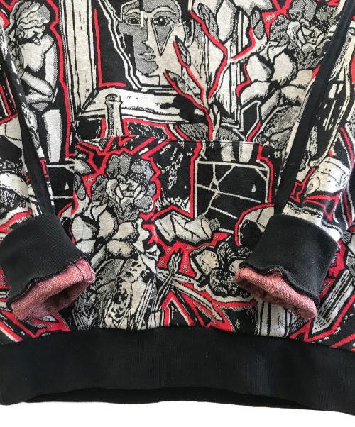 PAUL SMITH（ポールスミス）Paul Smith (ポールスミス) パーカー グレー×レッド サイズ:Mの古着・服飾アイテム