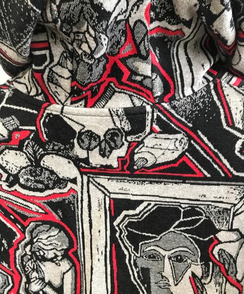 PAUL SMITH（ポールスミス）Paul Smith (ポールスミス) パーカー グレー×レッド サイズ:Mの古着・服飾アイテム