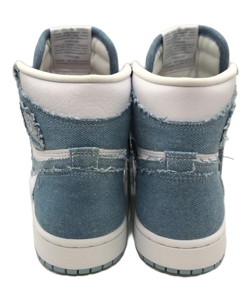 NIKE（ナイキ）NIKE (ナイキ) ハイカットスニーカー ブルー×ホワイト サイズ:24.5 未使用品の古着・服飾アイテム