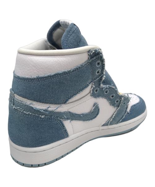 NIKE（ナイキ）NIKE (ナイキ) ハイカットスニーカー ブルー×ホワイト サイズ:24.5 未使用品の古着・服飾アイテム
