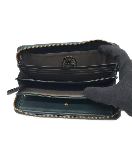 PORTER（ポーター）PORTER (ポーター) PORTER / WISE LONG WALLET グリーンの古着・服飾アイテム