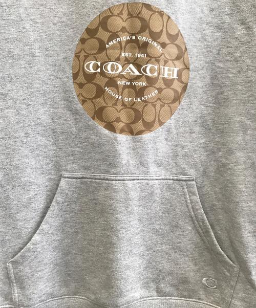 COACH（コーチ）COACH (コーチ) パーカー グレー サイズ:Sの古着・服飾アイテム