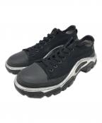 adidas×RAF SIMONSアディダス×ラフシモンズ）の古着「ローカットスニーカー」｜ブラック