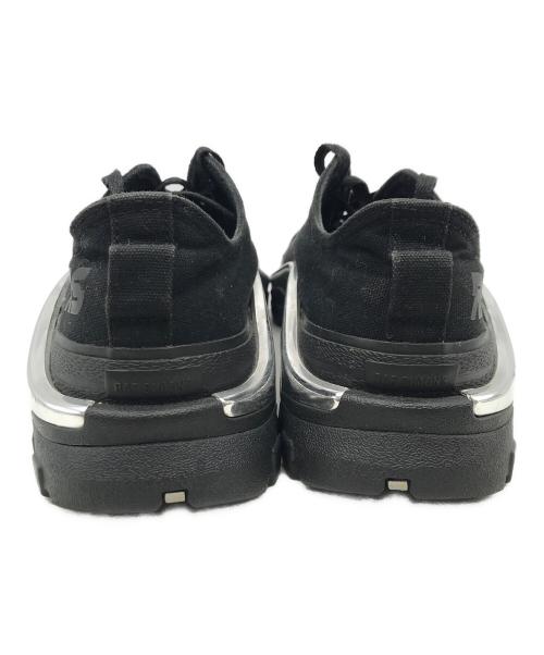 adidas（アディダス）adidas (アディダス) RAF SIMONS (ラフシモンズ) ローカットスニーカー ブラック サイズ:28の古着・服飾アイテム