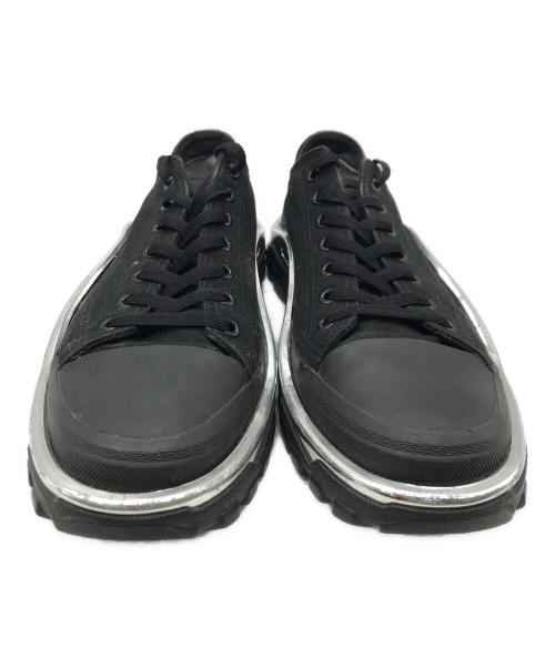 adidas（アディダス）adidas (アディダス) RAF SIMONS (ラフシモンズ) ローカットスニーカー ブラック サイズ:28の古着・服飾アイテム