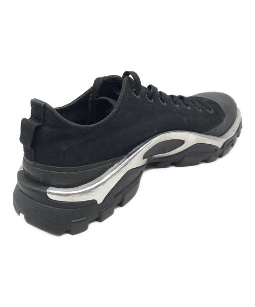 adidas（アディダス）adidas (アディダス) RAF SIMONS (ラフシモンズ) ローカットスニーカー ブラック サイズ:28の古着・服飾アイテム