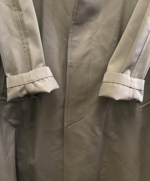 mb（エムビー）mb (エムビー) ステンカラーコート ベージュ サイズ:Sの古着・服飾アイテム