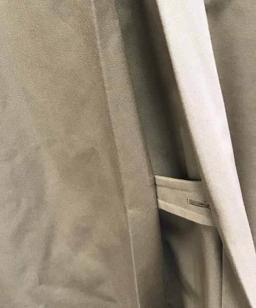 mb（エムビー）mb (エムビー) ステンカラーコート ベージュ サイズ:Sの古着・服飾アイテム