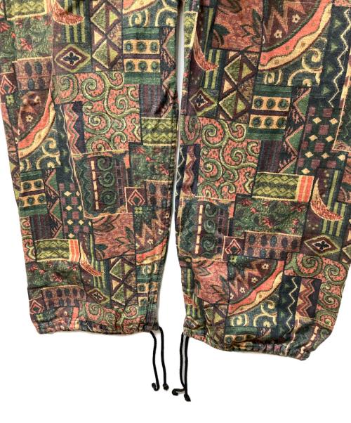 YOHJI YAMAMOTO（ヨウジヤマモト）YOHJI YAMAMOTO (ヨウジヤマモト) 総柄イージーパンツ マルチカラー サイズ:3の古着・服飾アイテム