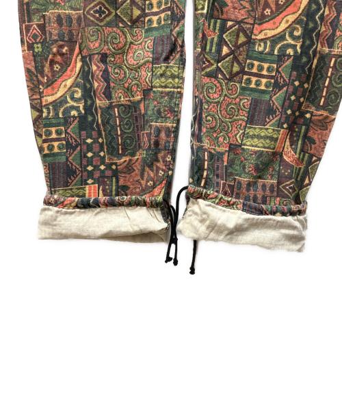 YOHJI YAMAMOTO（ヨウジヤマモト）YOHJI YAMAMOTO (ヨウジヤマモト) 総柄イージーパンツ マルチカラー サイズ:3の古着・服飾アイテム