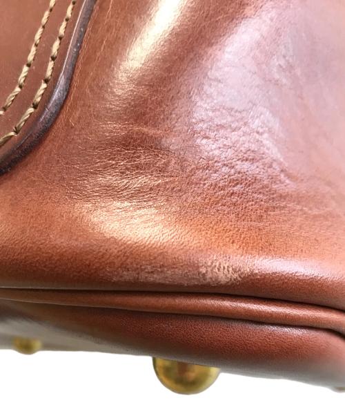 Herz（ヘルツ）Herz (ヘルツ) ショルダーボストンバッグL ブラウンの古着・服飾アイテム