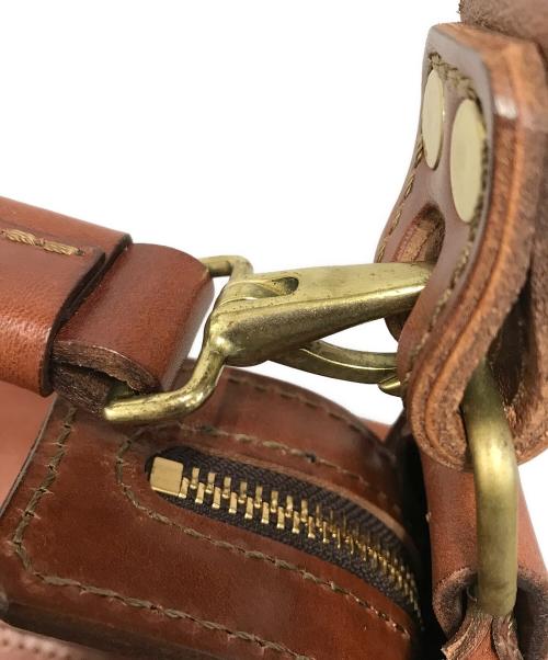 Herz（ヘルツ）Herz (ヘルツ) ショルダーボストンバッグL ブラウンの古着・服飾アイテム