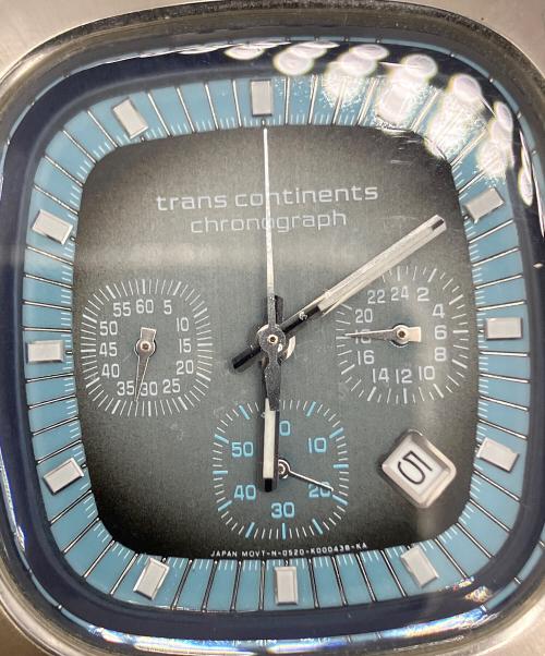 TRANS CONTINENTS（トランスコンチネンツ）TRANS CONTINENTS (トランスコンチネンツ) 腕時計の古着・服飾アイテム