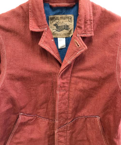 MIDAS TRAPPER（マイダス トラッパー）MIDAS TRAPPER (マイダス トラッパー) ジャケット レッド サイズ:Lの古着・服飾アイテム