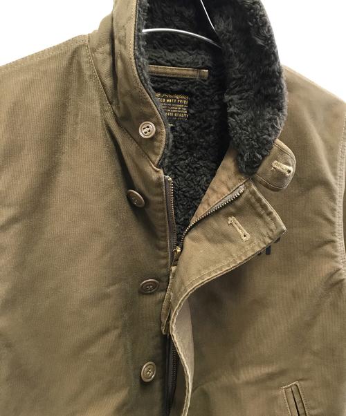 COOTIE PRODUCTIONS（クーティープロダクツ）COOTIE PRODUCTIONS (クーティープロダクツ) N1デッキジャケット オリーブ サイズ:Lの古着・服飾アイテム