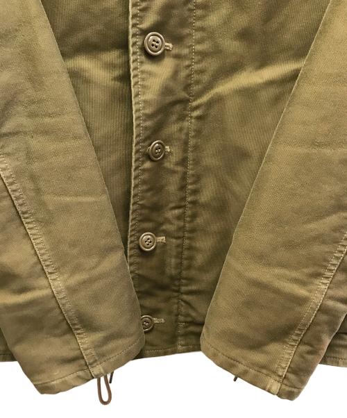 COOTIE PRODUCTIONS（クーティープロダクツ）COOTIE PRODUCTIONS (クーティープロダクツ) N1デッキジャケット オリーブ サイズ:Lの古着・服飾アイテム