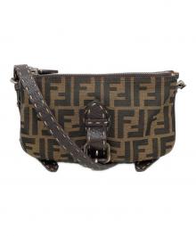 FENDI（フェンディ）の古着「ショルダーポーチ」｜ブラウン×ベージュ