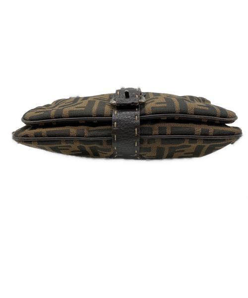 FENDI（フェンディ）FENDI (フェンディ) ショルダーポーチ ブラウン×ベージュの古着・服飾アイテム