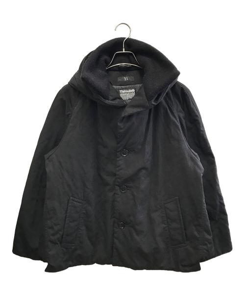 Y's（ワイズ）Y's (ワイズ) 中綿ジャケット ブラック サイズ:2の古着・服飾アイテム