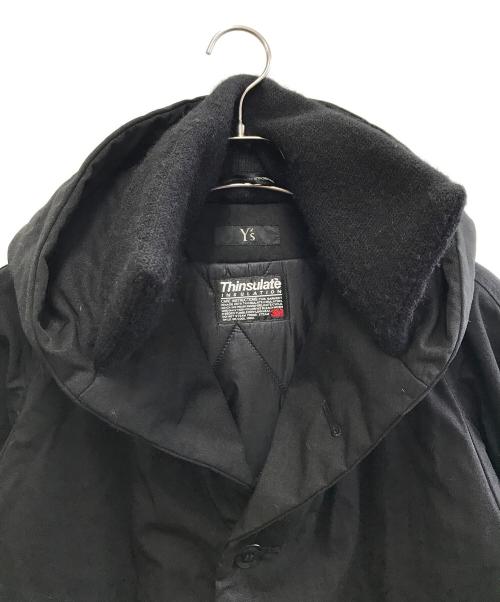 Y's（ワイズ）Y's (ワイズ) 中綿ジャケット ブラック サイズ:2の古着・服飾アイテム