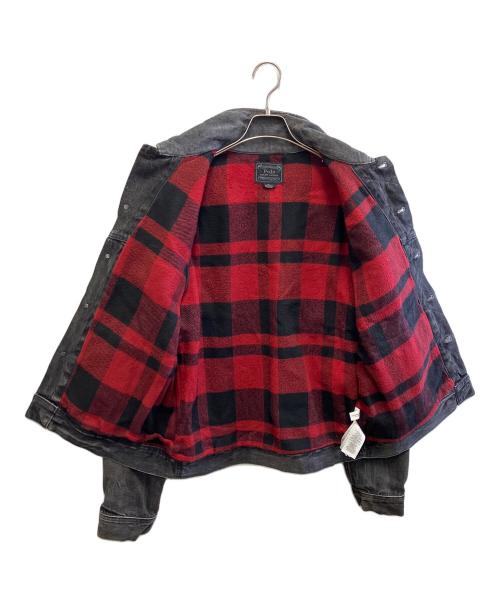 POLO RALPH LAUREN（ポロ・ラルフローレン）POLO RALPH LAUREN (ポロ・ラルフローレン) トラッカージャケット ブラック サイズ:L/Gの古着・服飾アイテム