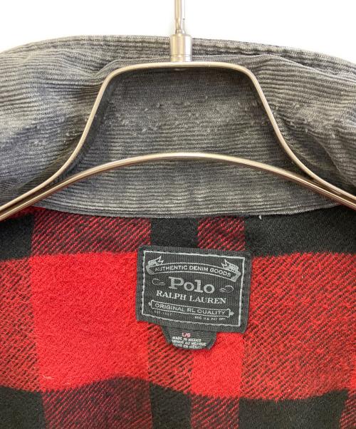 POLO RALPH LAUREN（ポロ・ラルフローレン）POLO RALPH LAUREN (ポロ・ラルフローレン) トラッカージャケット ブラック サイズ:L/Gの古着・服飾アイテム