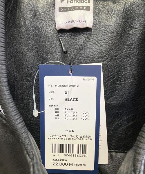 Fanatics（ファナティクス）FANATICS (ファナティクス) スタジャン ブラック サイズ:XL 未使用品の古着・服飾アイテム