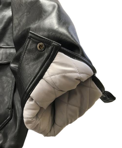 ACUSA JEANS（アクサジーンズ）ACUSA JEANS (アクサジーンズ) レザージャケット ブラック サイズ:XLの古着・服飾アイテム