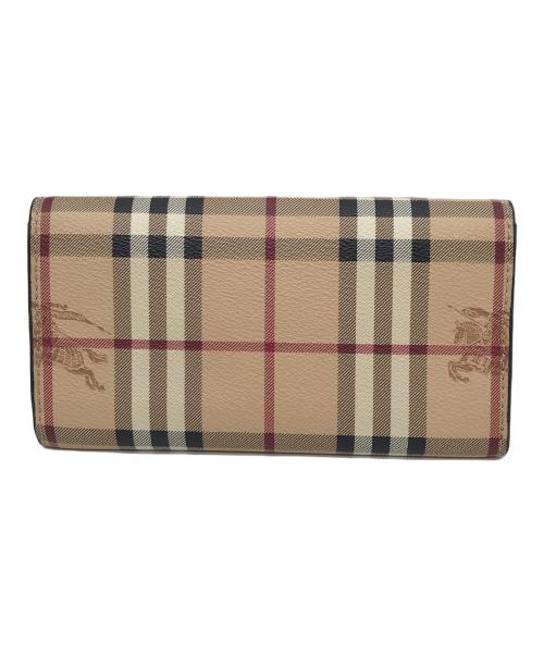 BURBERRY（バーバリー）BURBERRY (バーバリー) 2つ折り財布 ベージュの古着・服飾アイテム