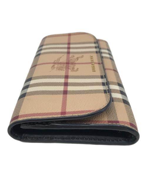 BURBERRY（バーバリー）BURBERRY (バーバリー) 2つ折り財布 ベージュの古着・服飾アイテム