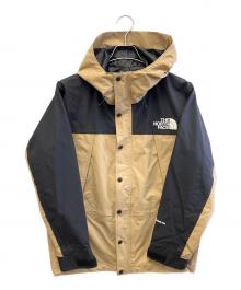 THE NORTH FACE（ザ ノース フェイス）の古着「マウンテンパーカー」｜ベージュ×ブラック