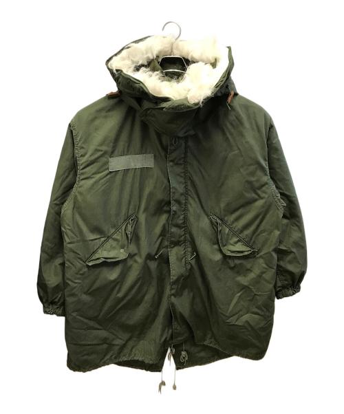US ARMY（ユーエスアーミー）US ARMY (ユーエスアーミー) モッズコート カーキ サイズ:Lの古着・服飾アイテム