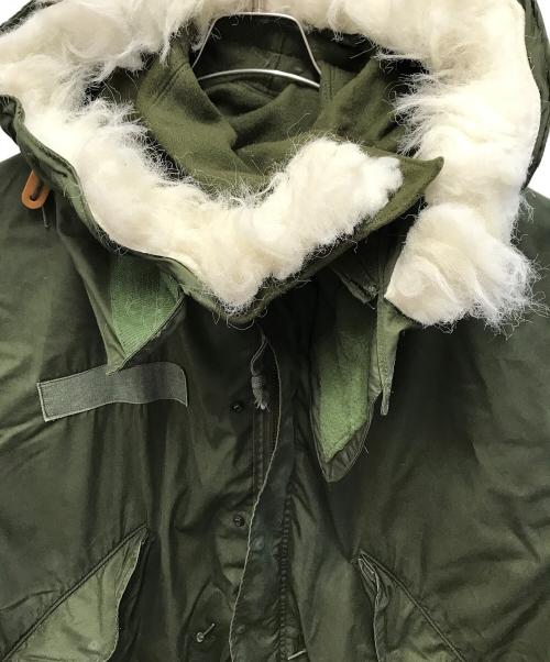 US ARMY（ユーエスアーミー）US ARMY (ユーエスアーミー) モッズコート カーキ サイズ:Lの古着・服飾アイテム