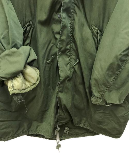 US ARMY（ユーエスアーミー）US ARMY (ユーエスアーミー) モッズコート カーキ サイズ:Lの古着・服飾アイテム