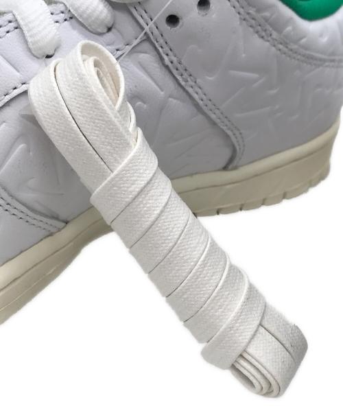 NIKE SB（ナイキエスビー）NIKE SB (ナイキエスビー) ローカットスニーカー WHITE/WHITE-LUCID GREEN-SAIL サイズ:26 未使用品の古着・服飾アイテム